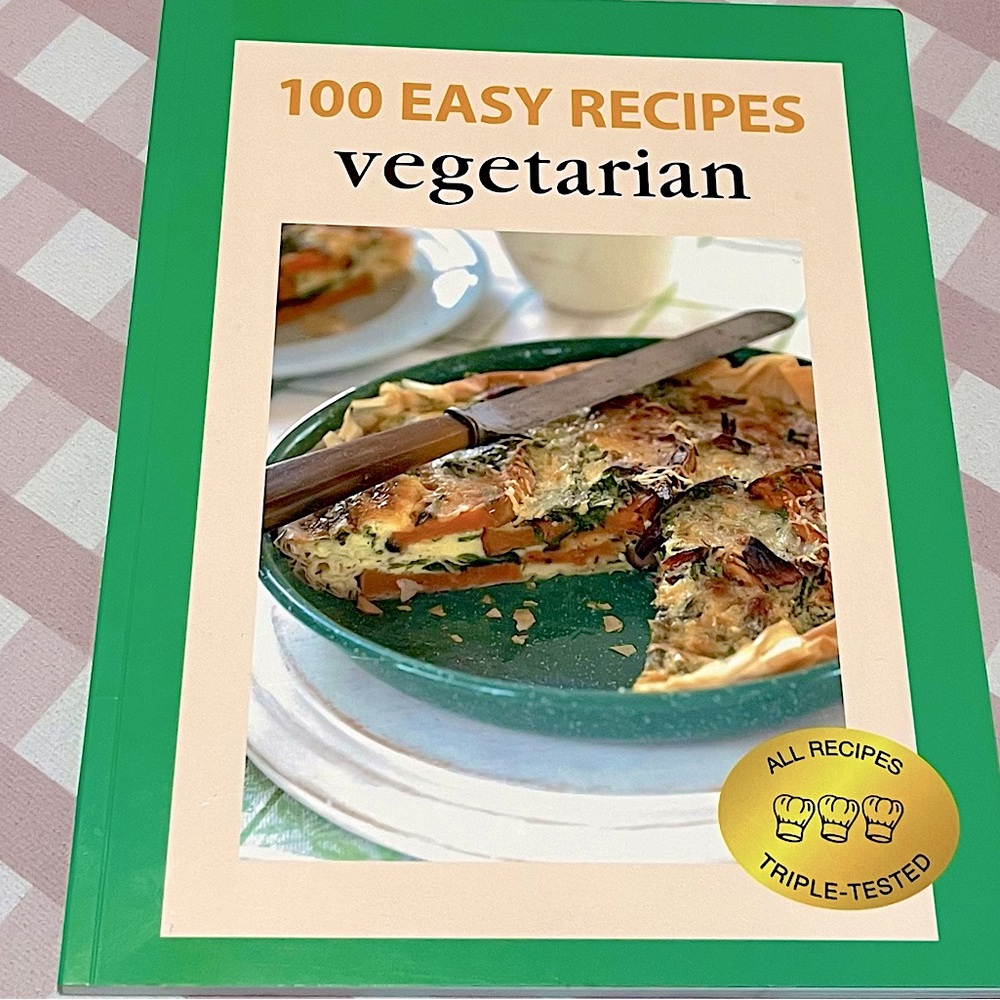 100 Easy Recipes Vegetarian Cookbook Vegan Keto Plant-based Book
